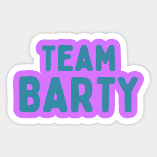 Team Barty Ash Barty Sticker